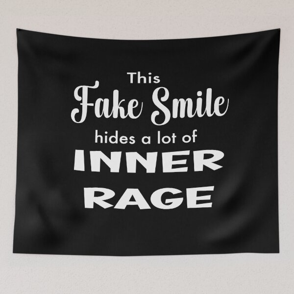 Item preview, Smile Hides Rage designed and sold by clounewcomb.