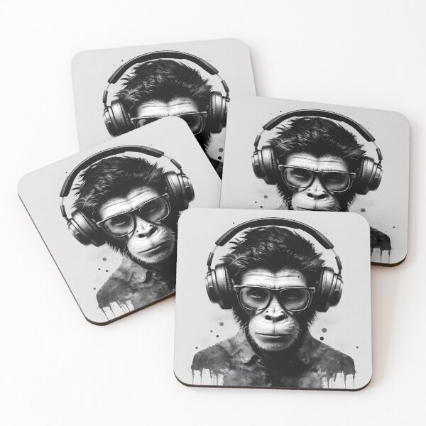Item preview, Ultra Cool Funky Monkey designed and sold by AgitProPrints.