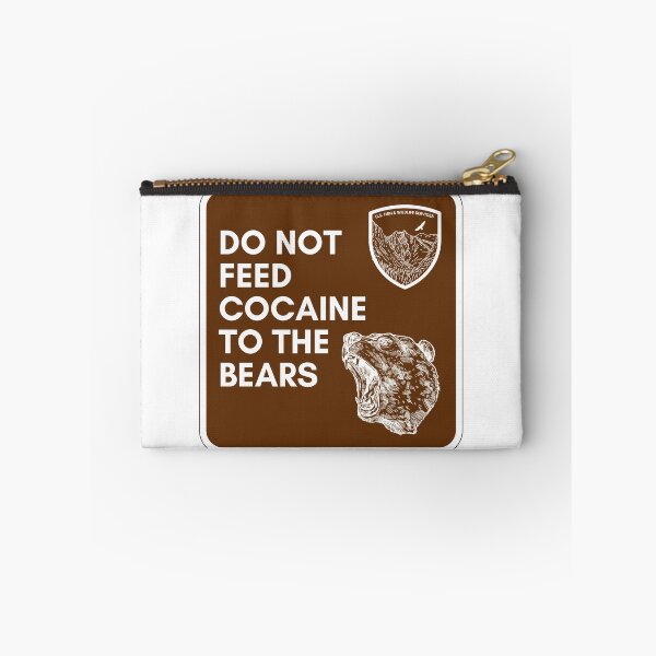 Item preview, COCAINE BEAR PARK RANGER SIGN designed and sold by baldbird.