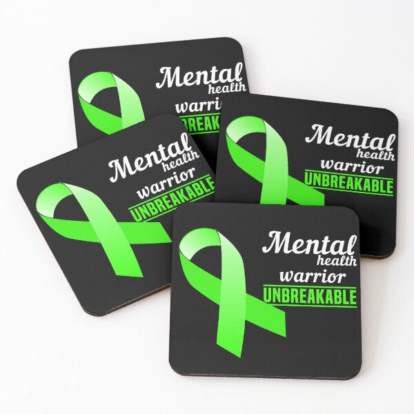Item preview, Mental Health Warrior Mental Health Awareness Unbreakable designed and sold by Color-Sparkle.