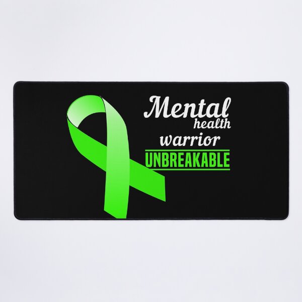 Item preview, Mental Health Warrior Mental Health Awareness Unbreakable designed and sold by Color-Sparkle.