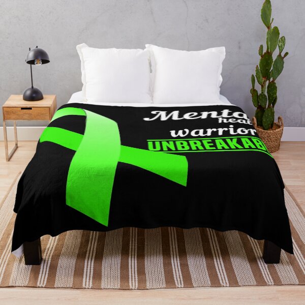 Item preview, Mental Health Warrior Mental Health Awareness Unbreakable designed and sold by Color-Sparkle.