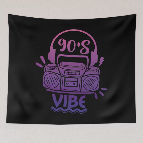 Item preview, 90's Vibe Music Vintage Radio Retro Music 90's Lover  designed and sold by Sasikharn.