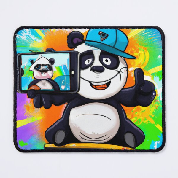 Item preview, Funny Panda Make Selfie V2 Gift designed and sold by TeeArtistry.
