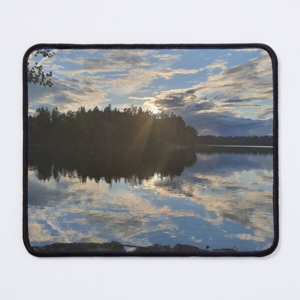 Item preview, Lake view in summer designed and sold by AnuAmelii.