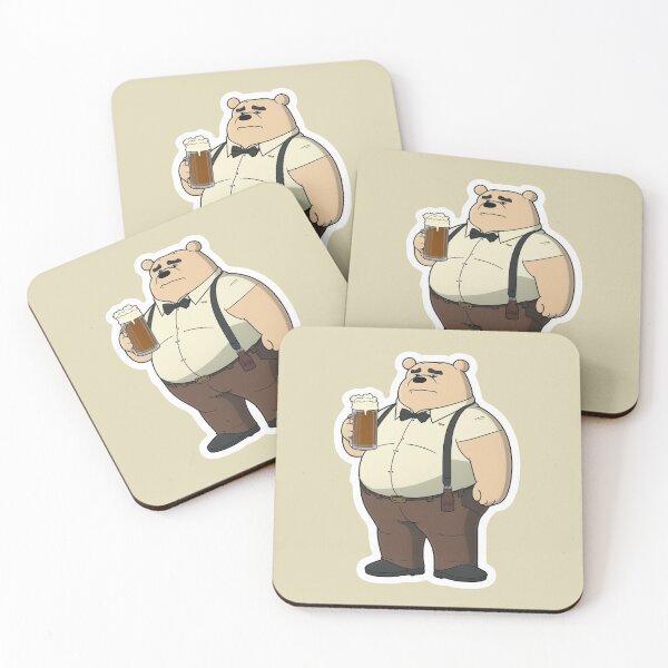 Item preview, Bear drinking Beer designed and sold by fr4nk87.