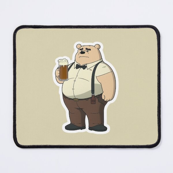 Item preview, Bear drinking Beer designed and sold by fr4nk87.