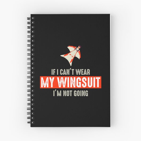 Item preview, Wingsuit flying Base Jumping Skydiving designed and sold by TastefulTees.