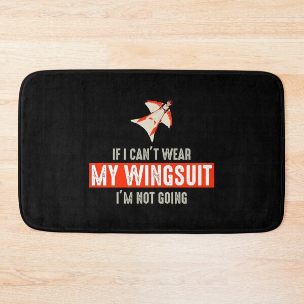 Item preview, Wingsuit flying Base Jumping Skydiving designed and sold by TastefulTees.
