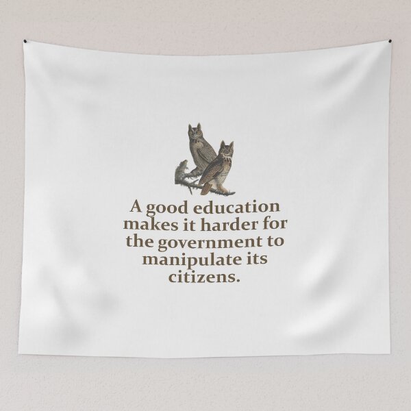Item preview, A Good Education Makes It Harder - Education Quote   designed and sold by CrankyOldDude.