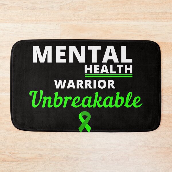 Item preview, Guerrero de la salud mental Conciencia inquebrantable de la salud mental designed and sold by Color-Sparkle.