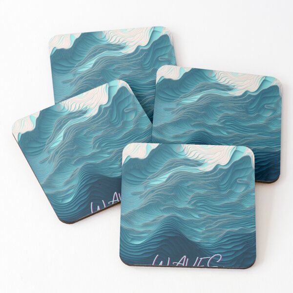 Item preview, Waves Patterns Lines designed and sold by products4urduke.