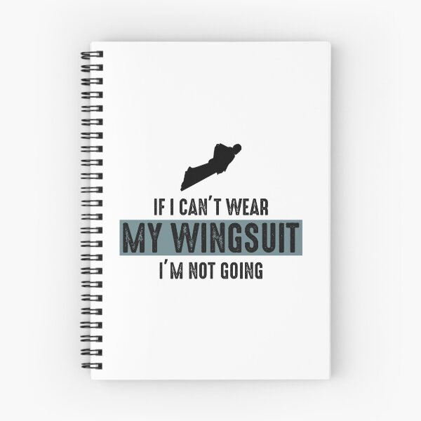 Item preview, Wingsuit flying Base Jumping Skydiving designed and sold by TastefulTees.