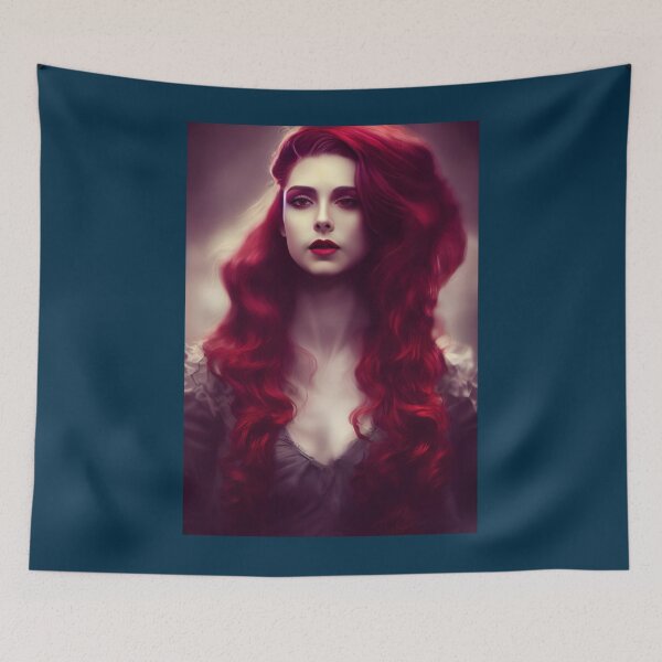 Item preview, Red Haired Vampiress   designed and sold by barrettallison8.