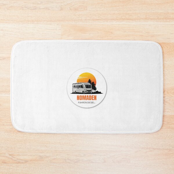 Item preview, NOMADS DRIVE DIESEL. Camping Caravan Campervan Camper Design T-Shirt Hoodie Cup individually mobile freedom designed and sold by JoWillem.