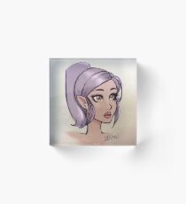 Bite Size Portrait Acrylic Block