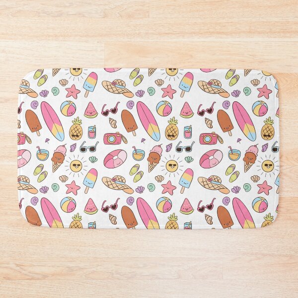 Item preview, Kawaii summer time pattern  designed and sold by Yarafantasyart.