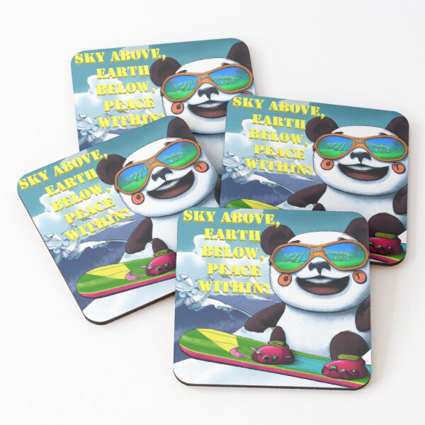 Item preview, Funny panda snowboards gift designed and sold by TeeArtistry.