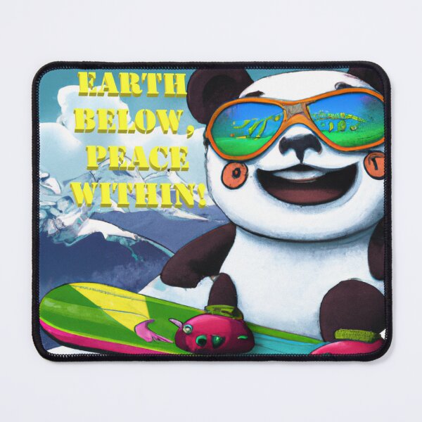 Item preview, Funny panda snowboards gift designed and sold by TeeArtistry.