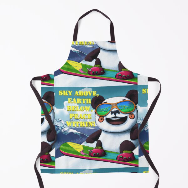 Item preview, Funny panda snowboards gift designed and sold by TeeArtistry.