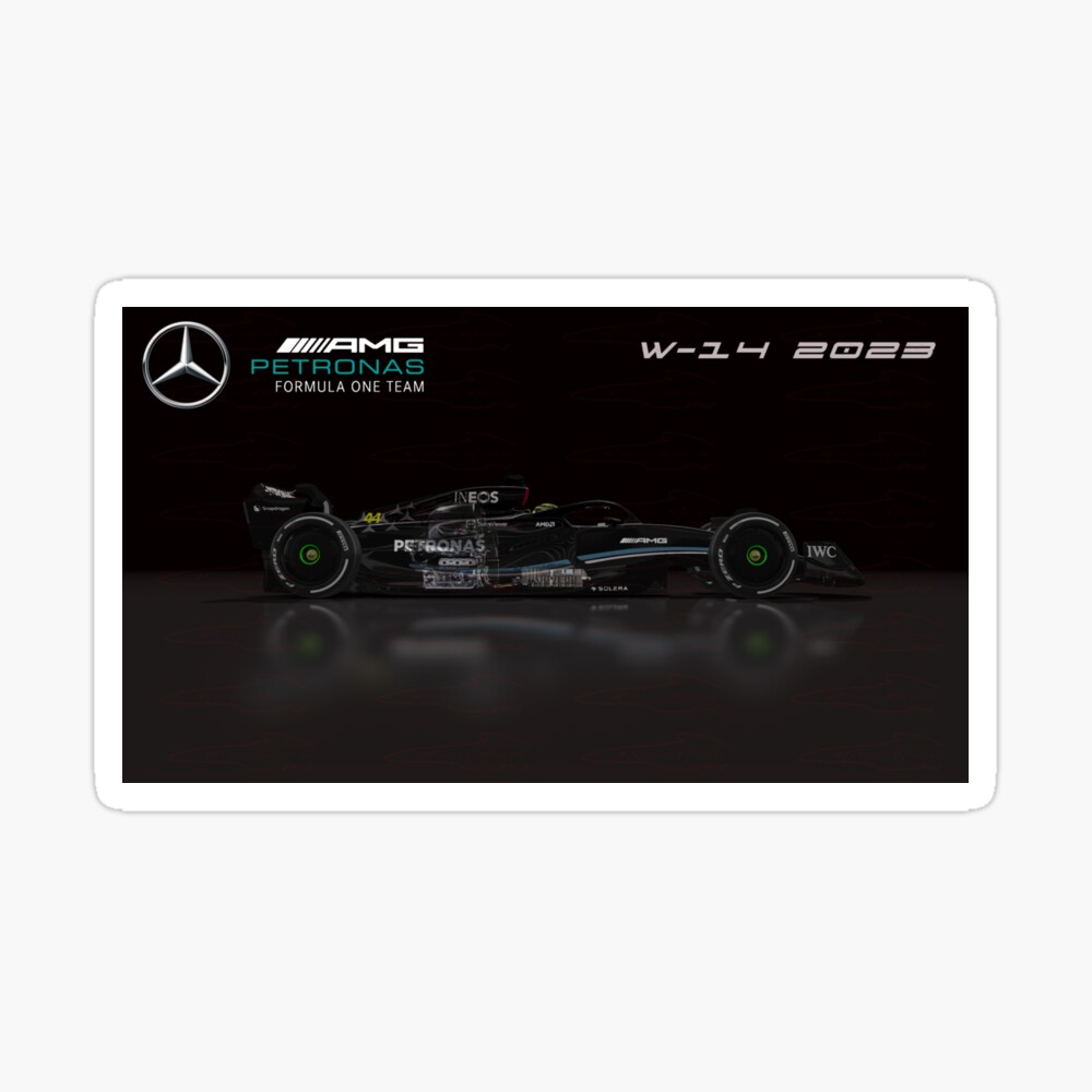 MERCEDES W-14 AMG 2023 Zipper Pouch