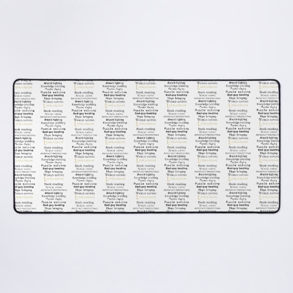 Item preview, Librarian black text   designed and sold by barrettallison8.