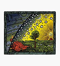 The Flammarion engraving, hand coloured Photographic Print