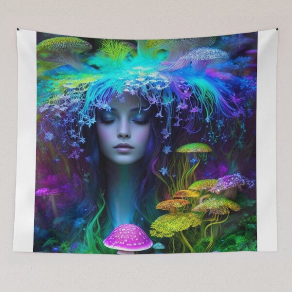 Artikelvorschau, Psychedelic Mother Nature #4 Part of the Psychedelic Mother Nature Collection entworfen und verkauft von Psychedelic Psychos.