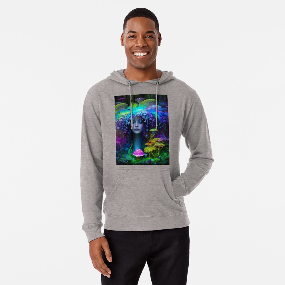 Item preview, Lightweight Hoodie designed and sold by PsychedelicPsyc.
