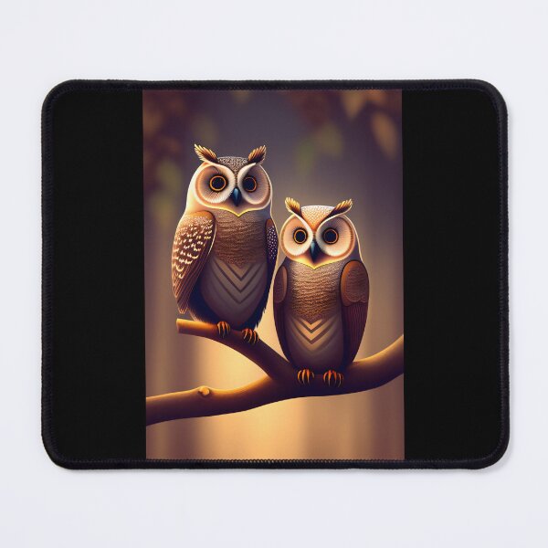 Item preview, Two owls designed and sold by NTGUILTY.