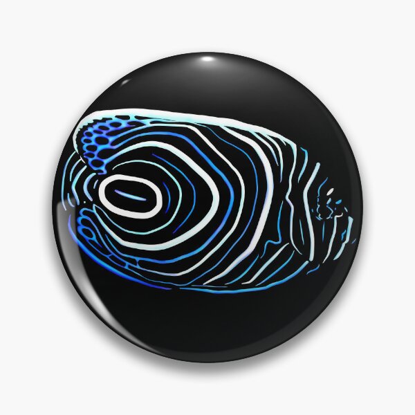 Item preview, Juvenile Emperor Angelfish designed and sold by Scuba-Div3r.