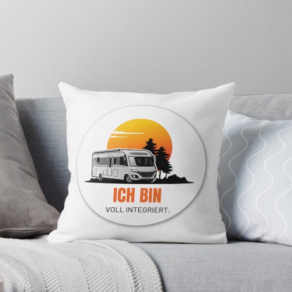 Item preview, I AM FULLY INTEGRATED. Camping Caravan Campervan Camper Design T-Shirt Hoodie Cup individually mobile freedom designed and sold by JoWillem.
