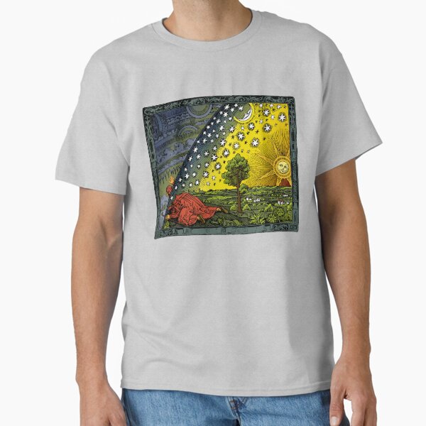 Item preview, The Flammarion engraving, hand coloured designed and sold by monsterplanet.