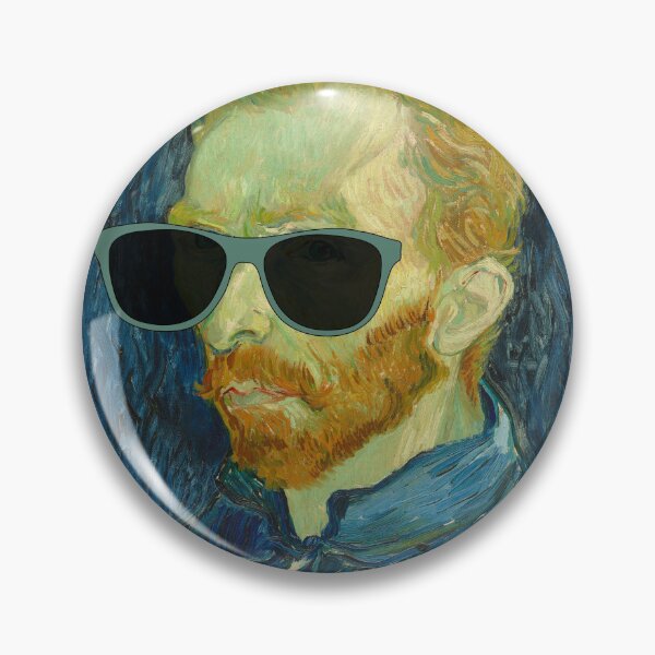 Item preview, Vincent Van Gogh (in sunglasses) designed and sold by CastlesClassics.