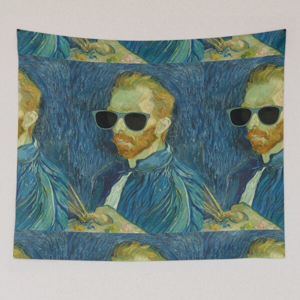 Item preview, Vincent Van Gogh (in sunglasses) designed and sold by CastlesClassics.