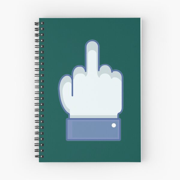 Item preview, Facebook middle finger emoji   designed and sold by CosmicTeesCoO.