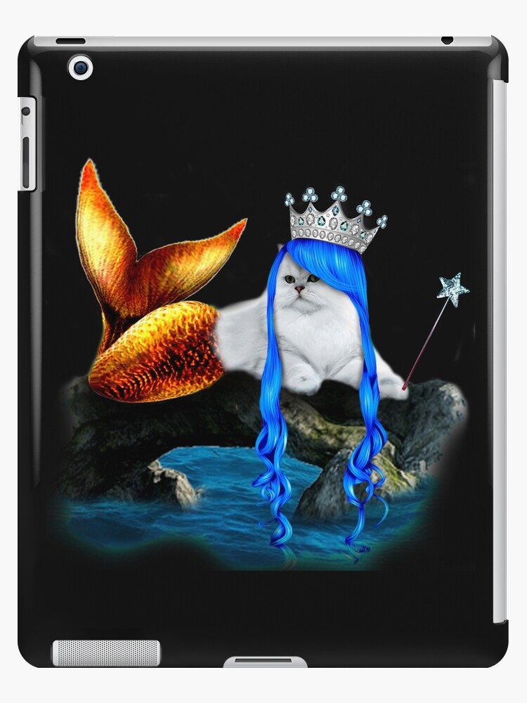 Classic King Kong Scene Cat Kitty Attack Space Galaxy Crazy Airplane | iPad  Case & Skin