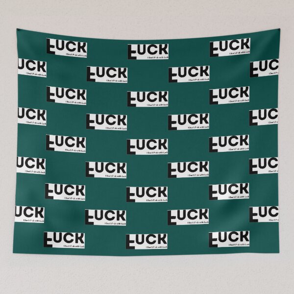 Item preview, Fck the Luck - fuck you emoji Chiffon Top designed and sold by CosmicTeesCoO.