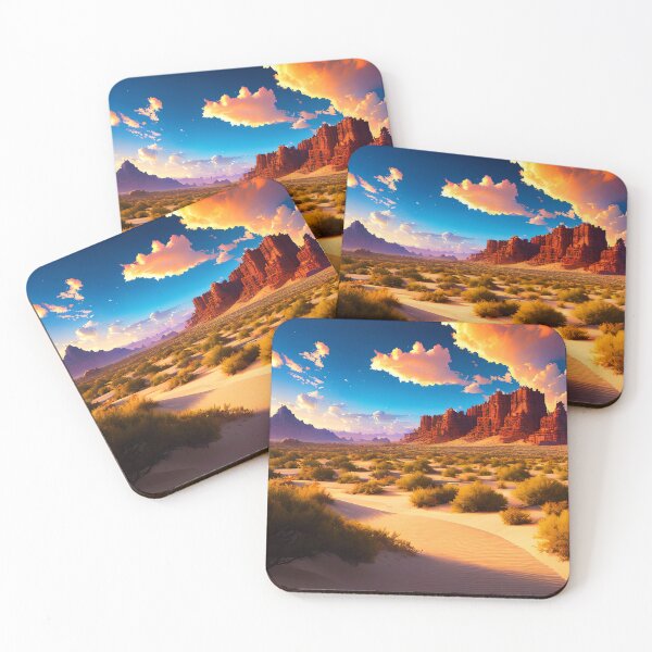 Item preview, A Caravan Through the Desert: Witnessing the Majestic Sunset designed and sold by D3monic.