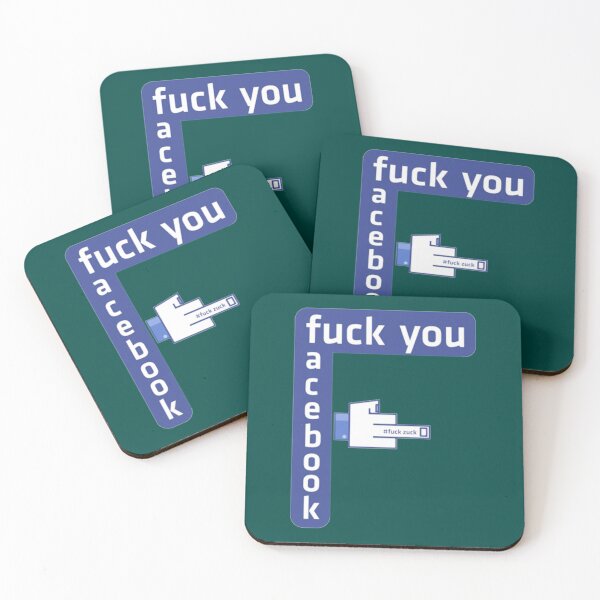 Item preview, Fuck Facebook designed and sold by CosmicTeesCoO.