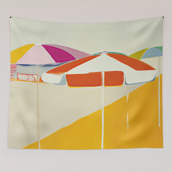 Item preview, Beachy Bazaar:  Fine Art Design, by AI designed and sold by ArtPrintsAi.