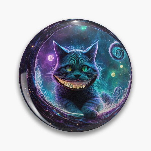 Item preview, Creepy cat in space poster/sticker designed and sold by artyficial-.