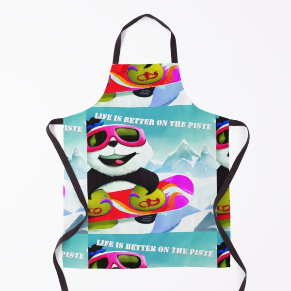 Item preview, Funny panda snowboarder gift designed and sold by TeeArtistry.