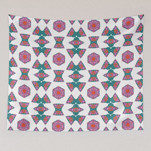 Item preview, Purple, Green and Red Pattern  designed and sold by Nalwesya.
