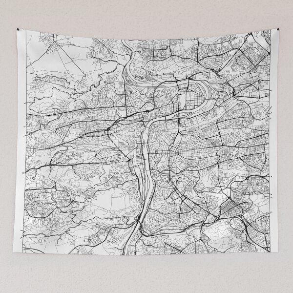 Item preview, Prague Map Minimal designed and sold by HubertRoguski.