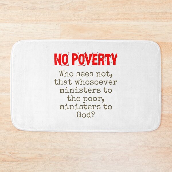 Item preview, Who Sees Not That Whosoever - Poverty Quote  designed and sold by CrankyOldDude.