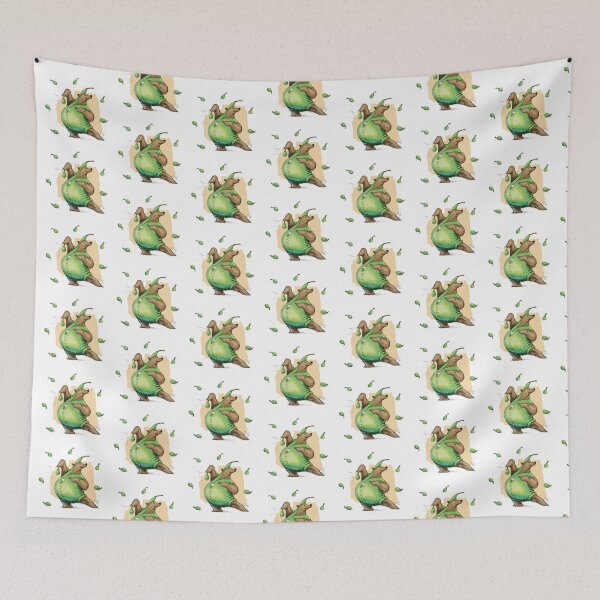 Item preview, Bear Pear - Grizzly Pear Drawing designed and sold by ArtByPMW.