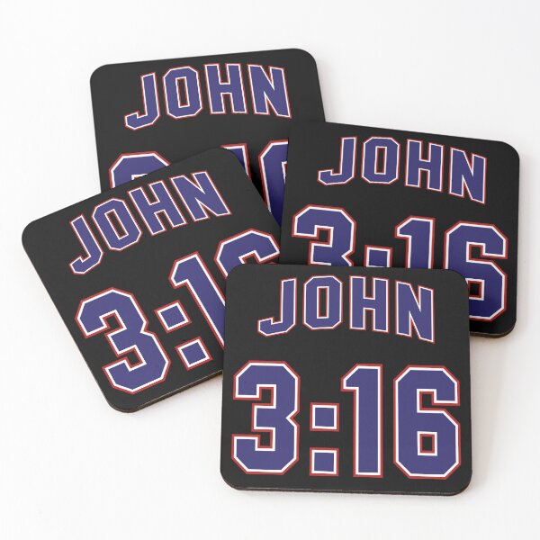 Item preview, John 3:16 Football Jersey Style designed and sold by joshcartoonguy.