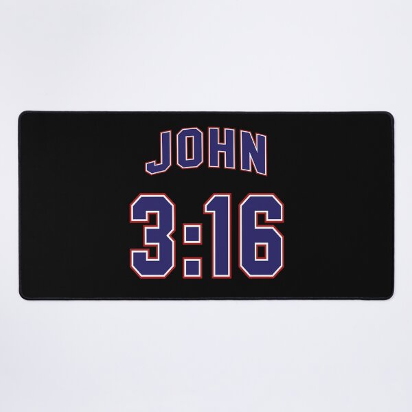 Item preview, John 3:16 Football Jersey Style designed and sold by joshcartoonguy.