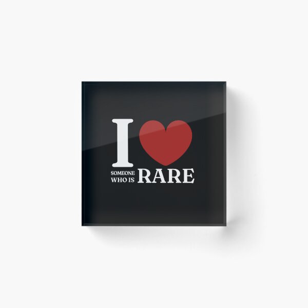 Item preview, Love someone rare - rare disease awareness designed and sold by DisabiliTees.